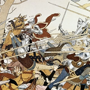 Battle of Joan of Arc, illustration of the book
