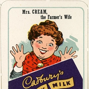 Cadburys Happy Families - Mrs Cream