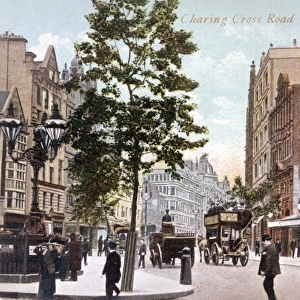 Charing Cross Road and the Garrick Theatre
