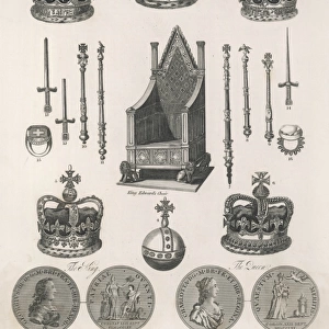 Coronation Chair & Regalia of England