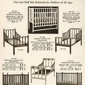 Cots and Toddler Beds 1929