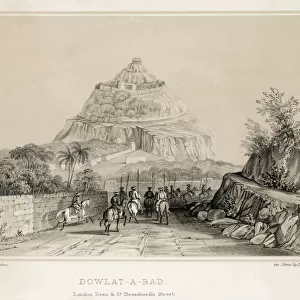 Daulatabad Fortress in India
