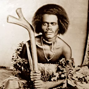 Fiji warrior