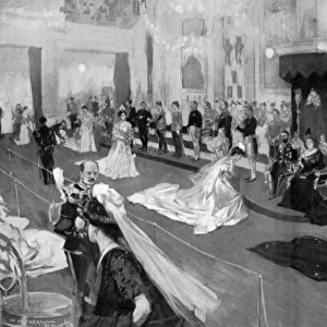 First Drawing Room of the Dublin Season, 1908