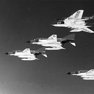 The first three McDonnell F-4K Phantoms, XT858, XT859