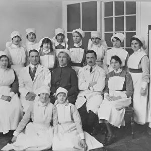Formal group of ward staff, St Peters Hospital
