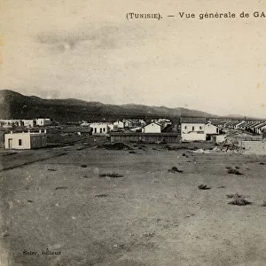 General view of Gaffour (Gaafour), Tunisia, North Africa
