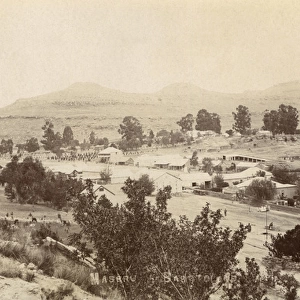 General view of Maseru, Basutoland, South Africa