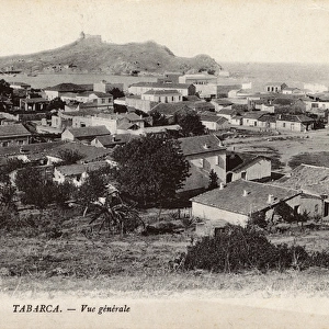 General view of Tabarca (Tabarka), Tunisia, North Africa