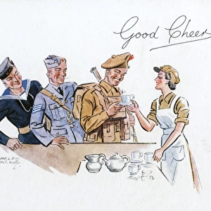 Good Cheers, Women war work, World War II by Helen McKie