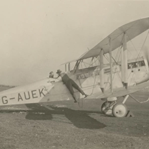 de Havilland DH50A, G-AUEK, Bellbird, of QANTAS