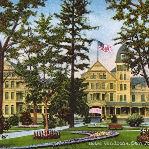 Hotel Vendome, San Jose, Santa Clara County, California, USA
