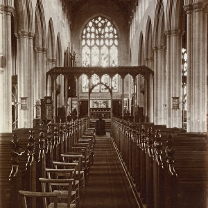 Interior of St Edmunds Church, Southwold, Suffolk