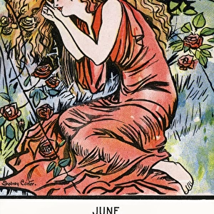 June. Goddess Flora