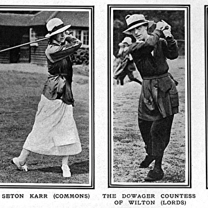The Ladies Lords v. Commons golf match