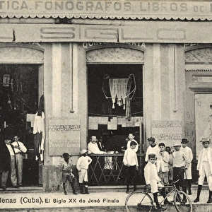Large shop in Cardenas, Cuba