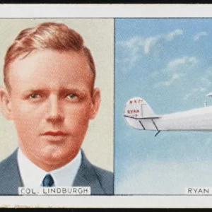 Lindbergh / Cigarette Card