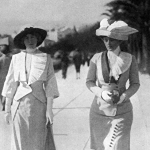 Maxine Elliott at Cannes, 1912