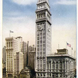 Metropolitan Building, Madison Square, New York City, NY, USA. Date: circa 1920