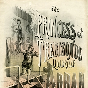 Music cover, The Princess of Trebizonde Quadrille