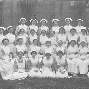 Nurses at Training School, Clapton, London