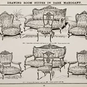 Page from Catalogue of Latest Designs in General Furniture