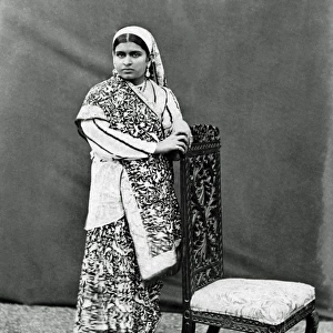 Parsi gentlewoman, Bombay (Mumbai), India