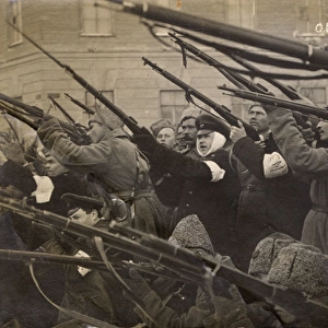 Petrograd, Russia - February Revolution, 8th-15th March 1917
