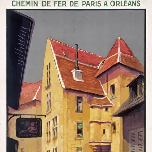Poster for railway trips to Sarlat, in the Dordogne