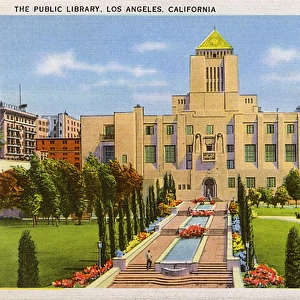 Public Library, Los Angeles, California, USA