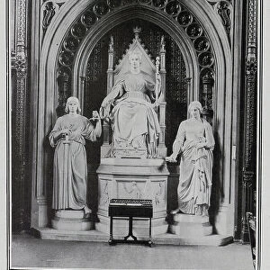 Queen Victoria statue in House of Lords