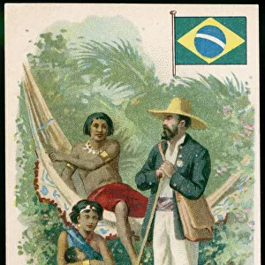 Racial Types - Brazil Postman