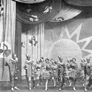A scene from Clowns in Clover at the Adelphi Theatre, London