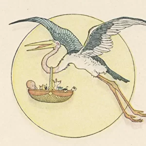 Stork / Baby / Noah`s Ark