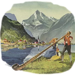 Swiss Alpine Horn Date: 1948