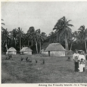A Tongan Village, Tonga