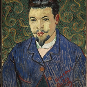 VAN GOGH, Vincent. Portrait of Doctor Felix