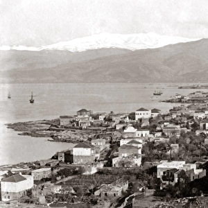 View of Beirut, Lebanon, circa 1880s