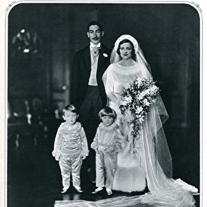 Wedding of Anthony Lindsay-Hogg and Frances Doble