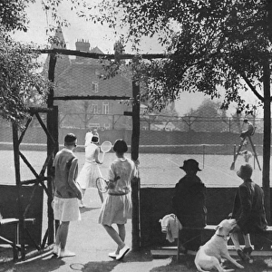 West Side Country Club, Ealing - tennis courts