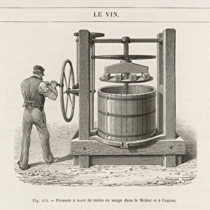 Wine Press, 1870S