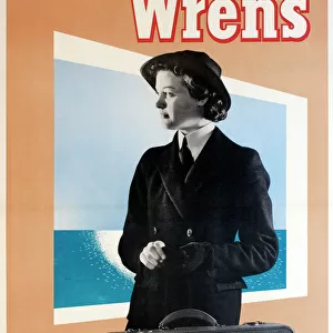 WW2 recruitment poster, Join the Wrens