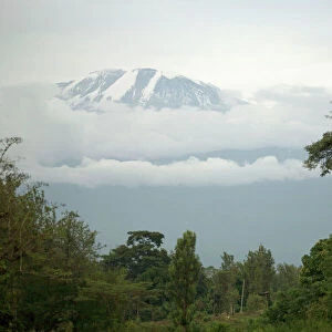 Mount Kilimanjaro - Snow melting on summit - Tanzania - Africa