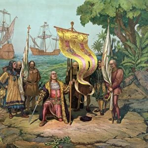 Columbus arrives in the Americas, 1492 C016 / 4494