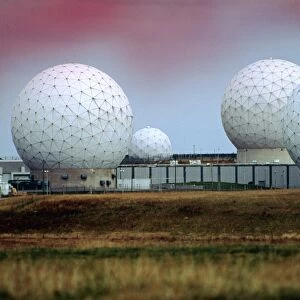 Fylingdales long-range radar station, UK