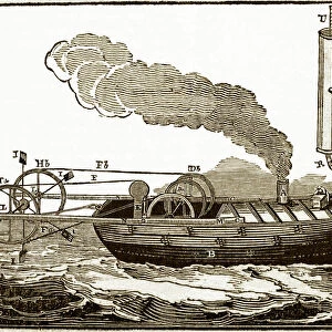 Jonathan Hulls steamboat, 18th century