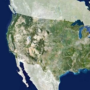 USA, satellite image