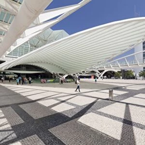 Oriente railway station, Santiago Calatrava architect, Lisbon, Portugal, Europe