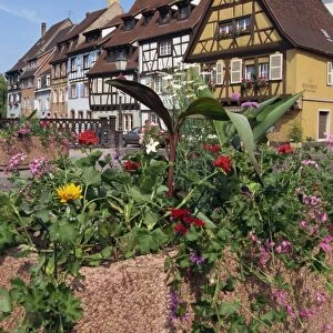 Quai de la Poissonnerie, Colmar, Alsace, France, Europe