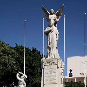 Ruben Dario memorial, Managua, Nicaragua, Central America